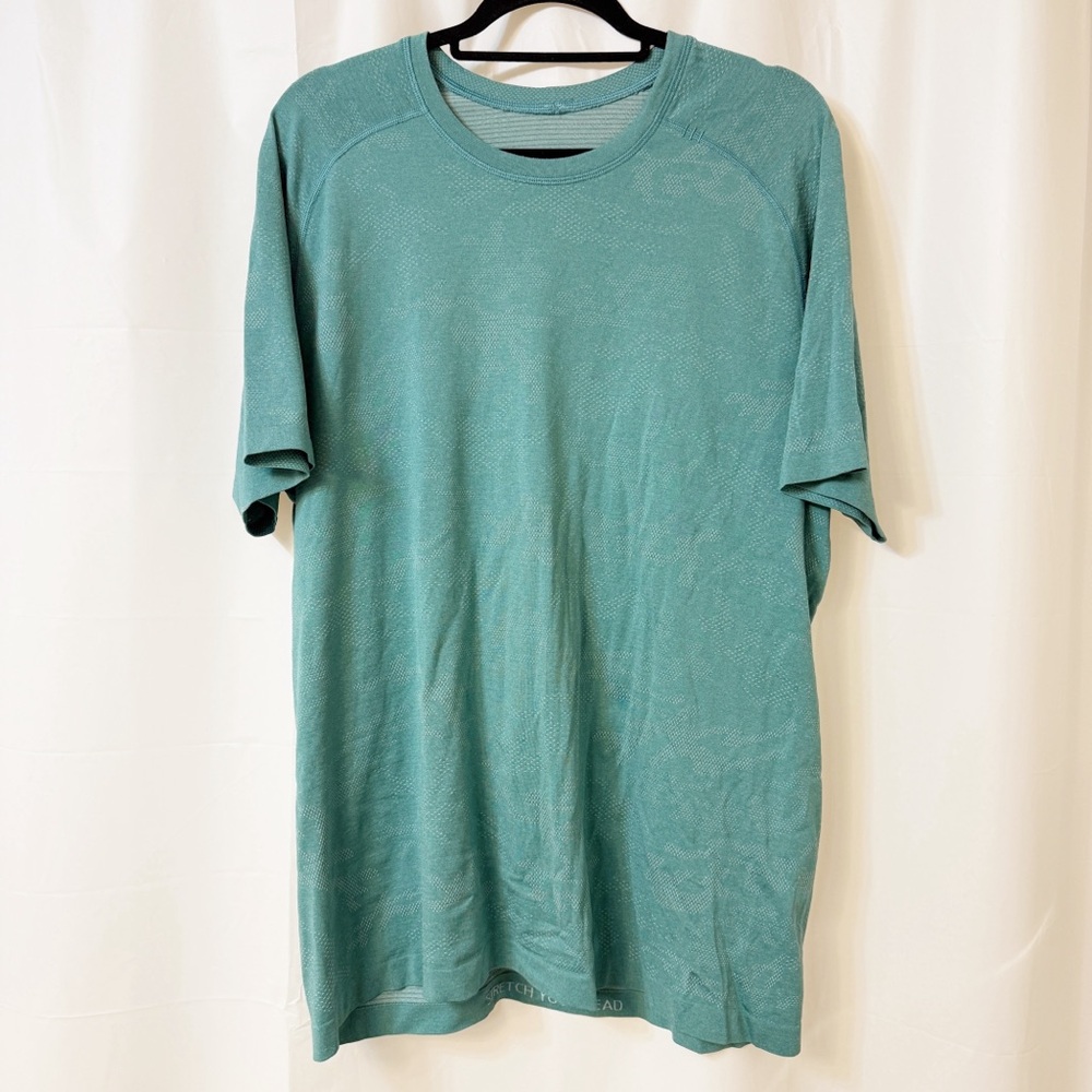 Lululemon Metal Vent Tech Surge Short Sleeve Blue Extra Large